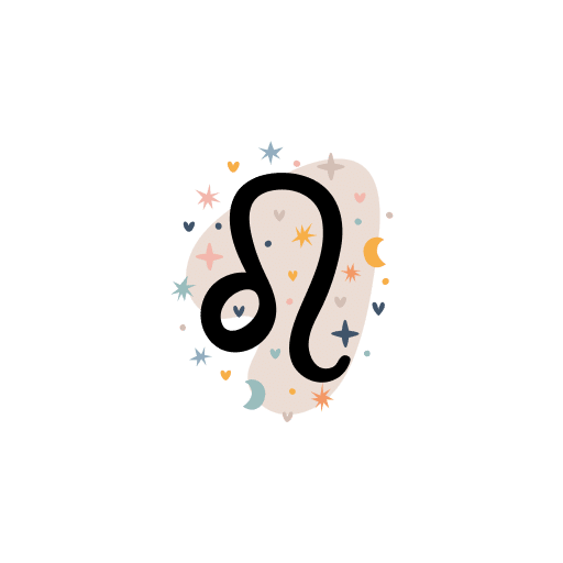 symbole du signe astrologique du lion