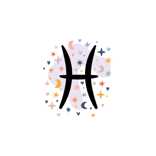 symbole du signe astrologique du poissons