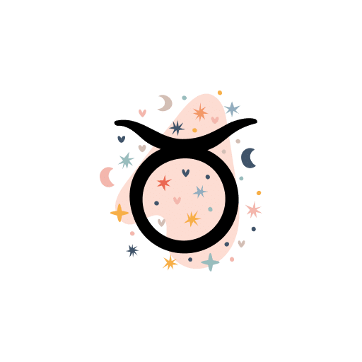 symbole du signe astrologique du taureau